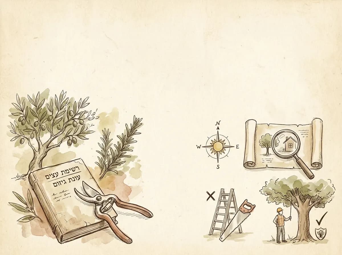 סיכום: הצעדים הבאים לטיפול נכון בעצים שלכם